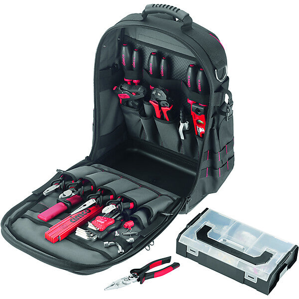 CIMCO Werkzeug-Rucksack electric 25-tlg, L-Boxx-Mini 170426
